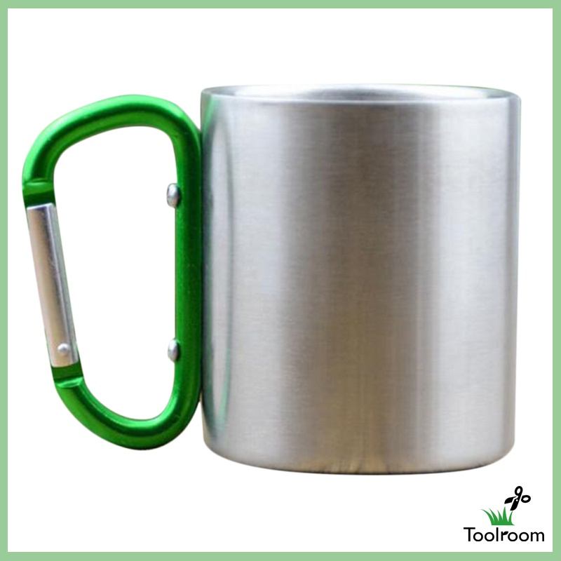 Cốc Kim Loại 150ml Dùng Đi Cắm Trại / Leo Núi Tiện Dụng