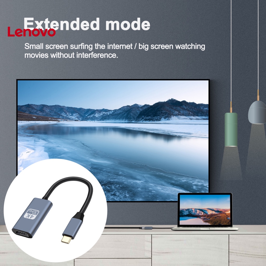 Cáp Chuyển Đổi Type-C Sang HDMI-compatible 4K HD Chuyên Dụng Cho Laptop / Điện Thoại / Máy Chiếu