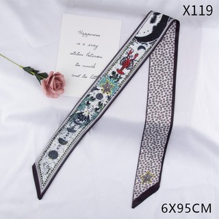 2 Miếng Tarot Satin Khăn Tóc Dây Ruy Băng Túi Khăn Lụa Khăn Cổ Nơ Dây Buộc Cravats Phụ Kiện Thời Trang