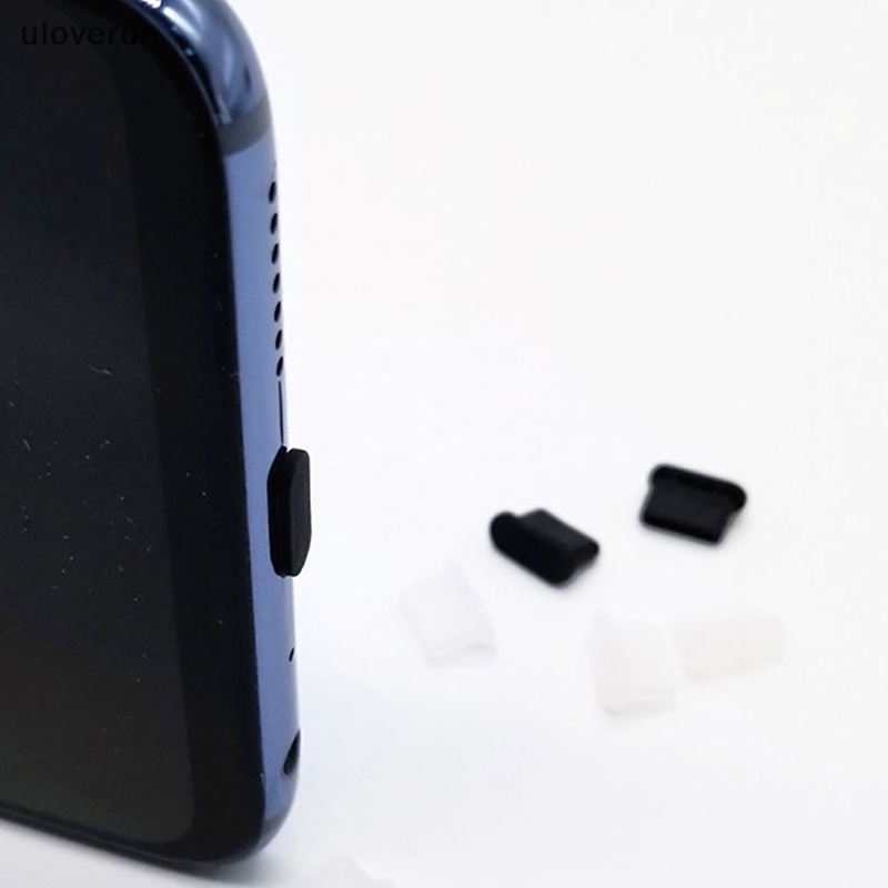 Bộ 10 Nút Chống Bụi Cổng Sạc USB Type-C Bằng Silicon Cho Điện Thoại Thông Minh vn