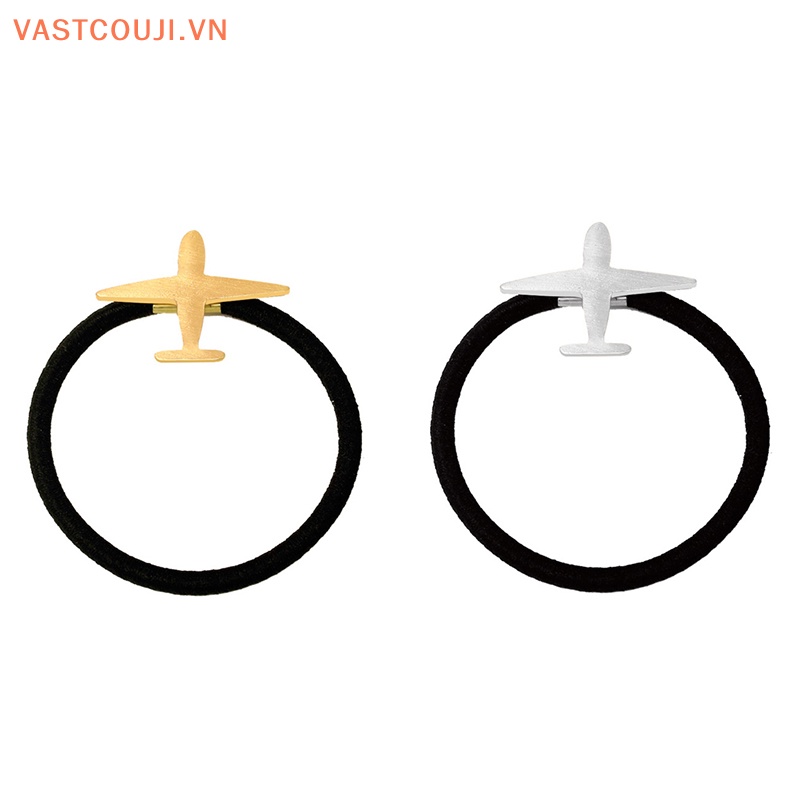 Dây Cột Tóc Hình Ngôi Sao Năm Cánh Bằng Kim Loại Thời Trang Harajuku Cho Nữ