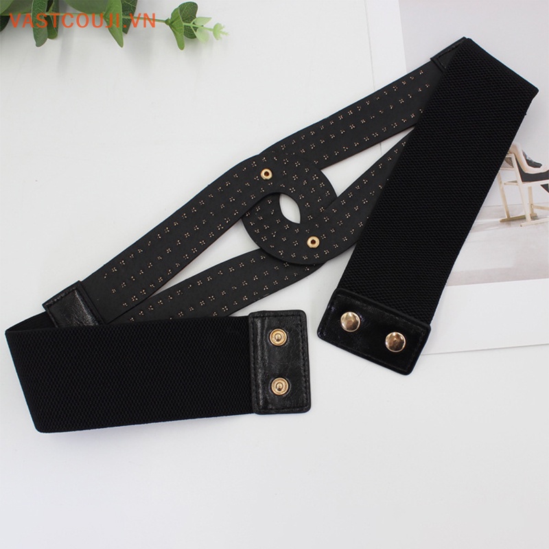 Thắt Lưng Co Giãn Phối Đinh Tán Thời Trang Chất Lượng Cao 2023