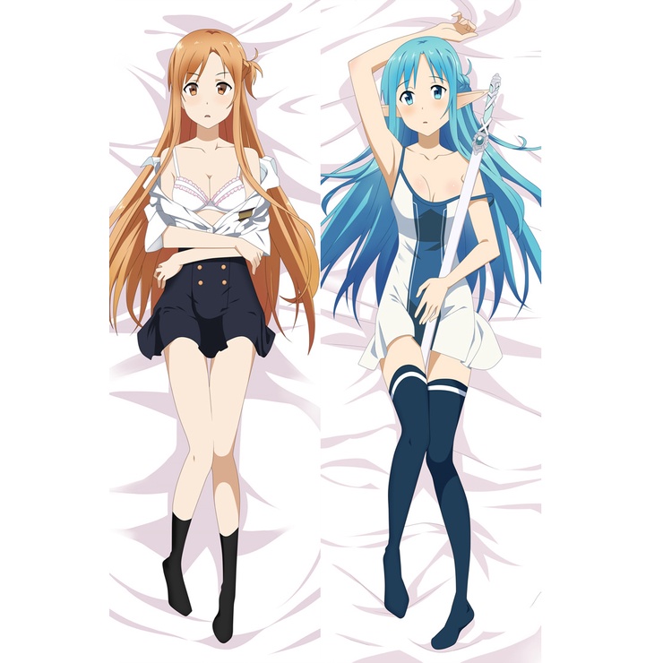 Vỏ Gối In Hình Nhân Vật Hoạt Hình Sword Art Online