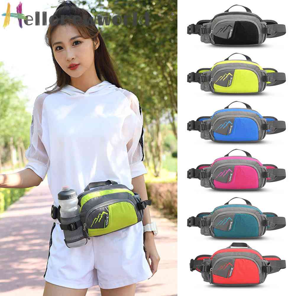 Dây Đai Nylon Gọn Nhẹ Co Giãn Kèm Giá Đỡ Chai Nước Tiện Dụng Cho Các Hoạt