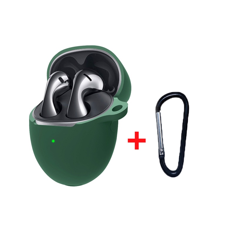 Vỏ Bảo Vệ Hộp Sạc Tai Nghe huawei freebuds se Son Môi 5i 4i 5 4 3 pro 2 Bằng Silicon Kèm Móc Treo Tiện Dụng