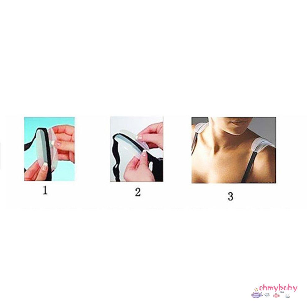 [Trong kho] 1 Dây Đeo Áo Ngực Miếng Lót Giải Nén Chống Trơn Trượt Quần Silicone Đệm Vai Cho Bé Gái Nữ [P/16]