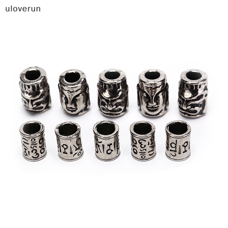 Set 5 Vòng Tay Paracord Bằng Kim Loại Hình Đầu Lâu Độc Đáo