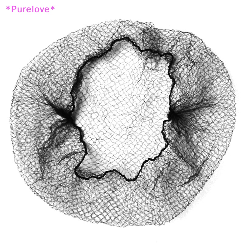 Set 5 Lưới Búi Tóc Chất Liệu Nylon Màu Đen Dành Cho Nữ Múa Ba Lê Mới