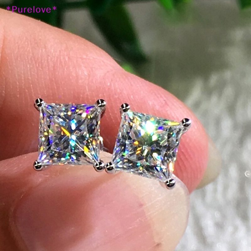 Khuyên Tai Hình Học Đính Đá Pha Lê Thời Trang Cho Nữ Mới