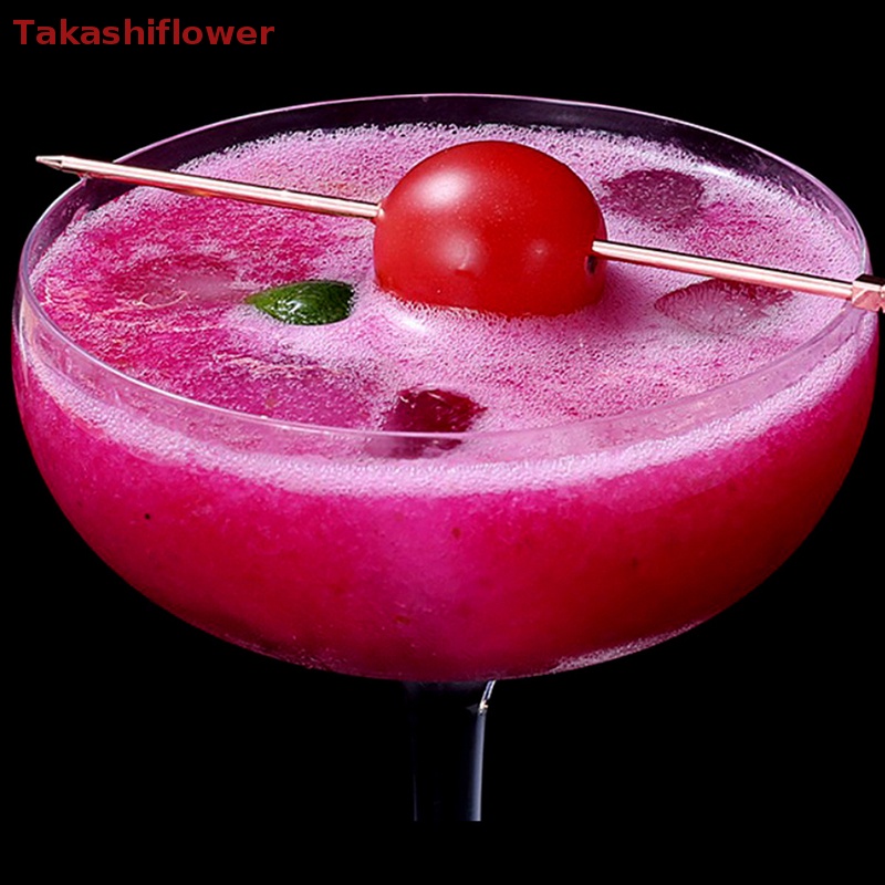 Que Uống Cocktail Bằng Thép Không Gỉ Tái Sử Dụng Tiện Lợi