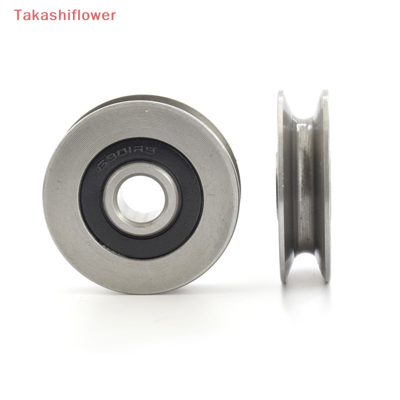 Bánh Xe Ròng Rọc 12 * 50 * 13mm Bằng Thép Chất Lượng Cao