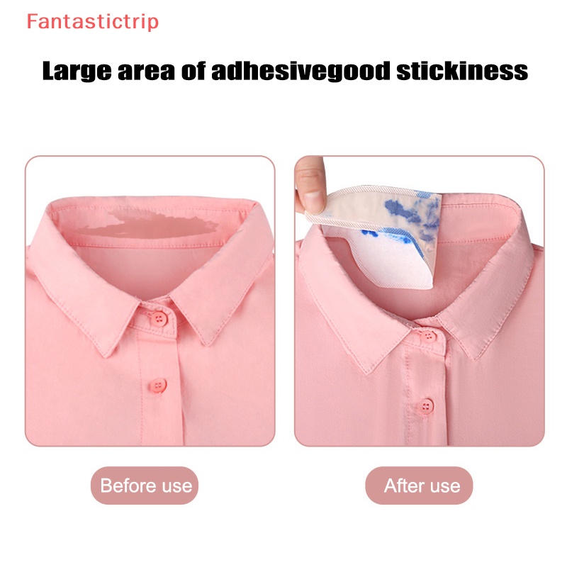 Set 10 Miếng Dán Thấm Hút Mồ Hôi Cổ Áo Sử Dụng Một Lần Tiện Lợi