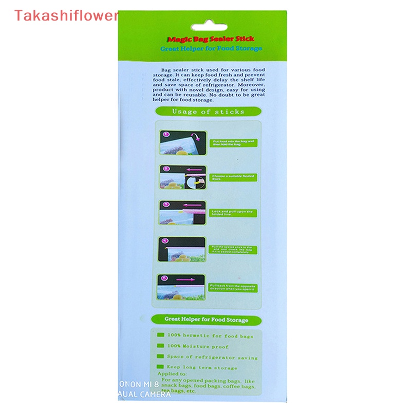 Kẹp Nhựa Niêm Phong Túi Thức Ăn Chống Ẩm Tiện Dụng