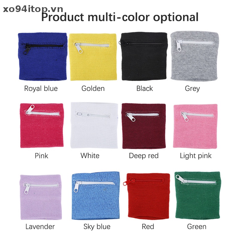 Băng Đeo Cổ Tay Thoáng Khí Thấm Hút Mồ Hôi Tiện Dụng Khi Chơi Thể Thao / Chạy Bộ Cho Nam Và Nữ