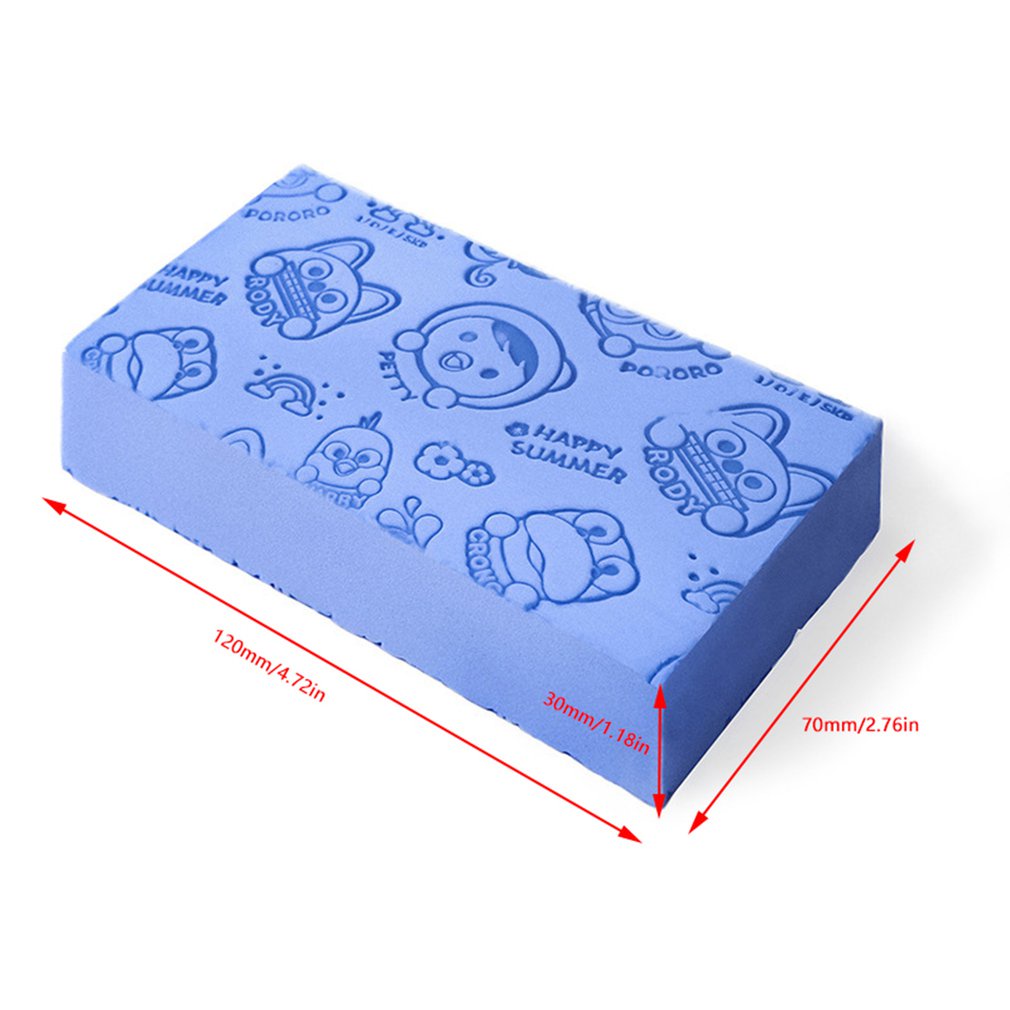 Children Magic Bath Sponge Exfoliating Dead Skin Removing Sponge Body Massage