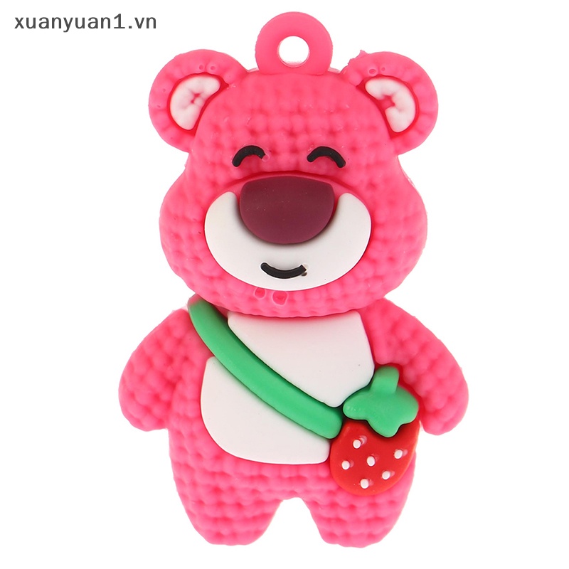 1 Móc Khóa Hình Gấu Nhồi Bông Đáng Yêu
