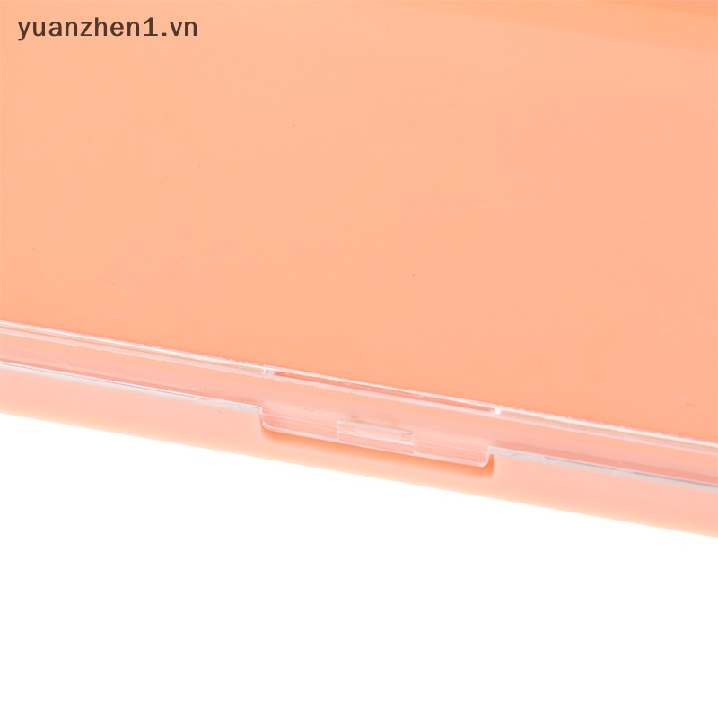 1 Hộp Nhựa Rỗng Mini Đựng Hạt Đá Trang Trí Móng Tay