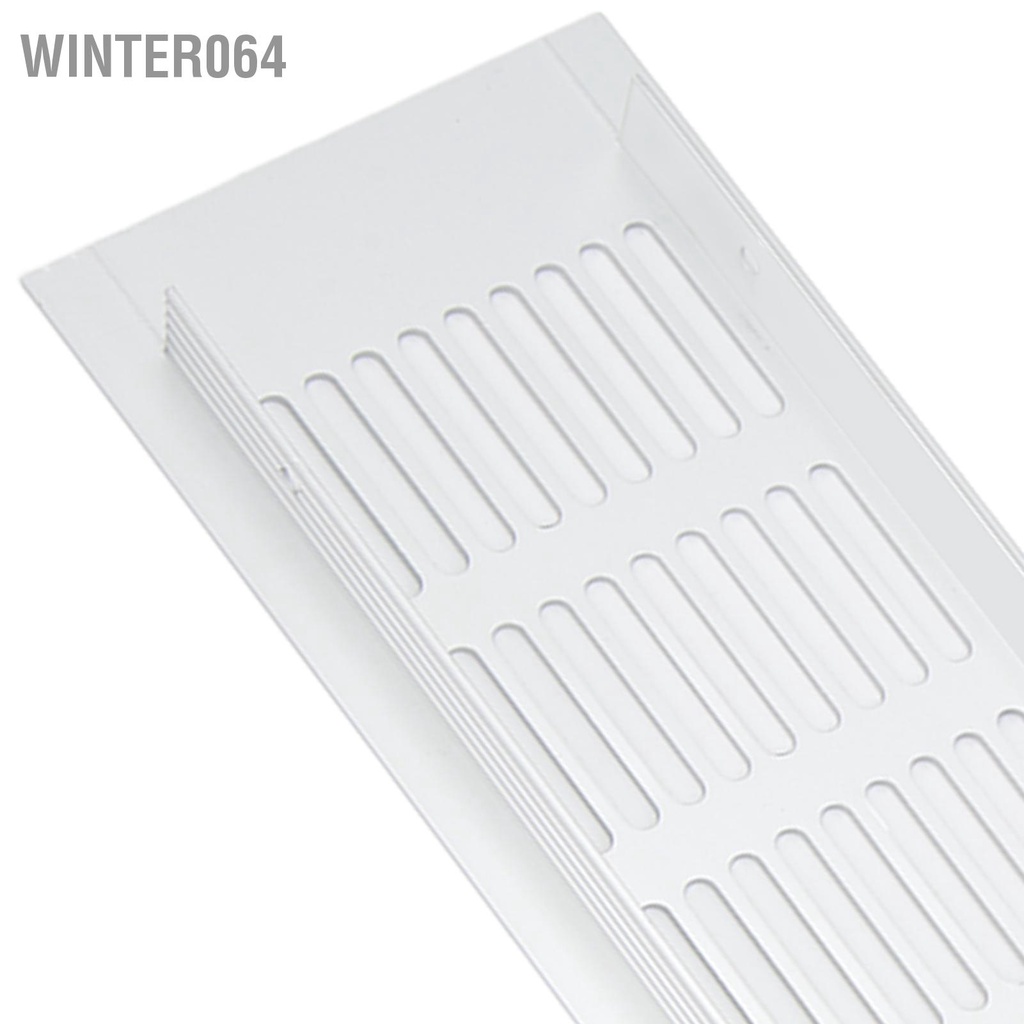 Winter064 2 Chiếc Lỗ Thông Khí Lưới Tản Nhiệt Gió Hợp Kim Nhôm Hình Chữ Nhật Tấm Hơi Cho Tủ Giày Quần Áo