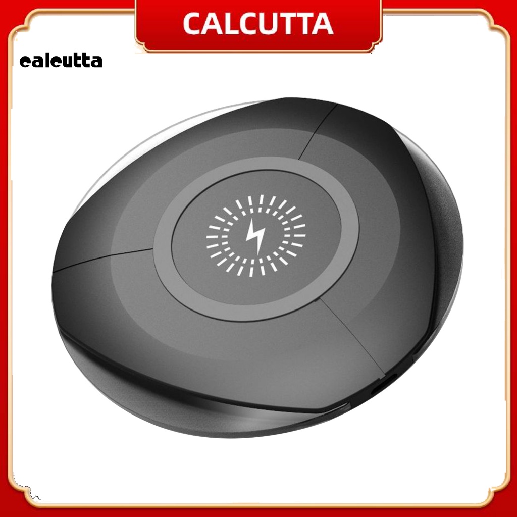 Đế Sạc Điện Thoại Không Dây Qi Hình Tròn Chống Trượt Chịu Nhiệt Thấp An Toàn