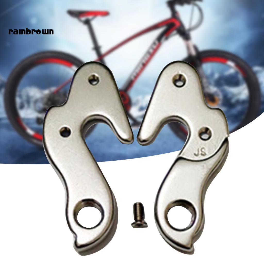 &lt; Rainbrown &gt; Móc Treo Cùi Đề Sau Xe Đạp Bằng Hợp Kim Nhôm Chống Rỉ Sét