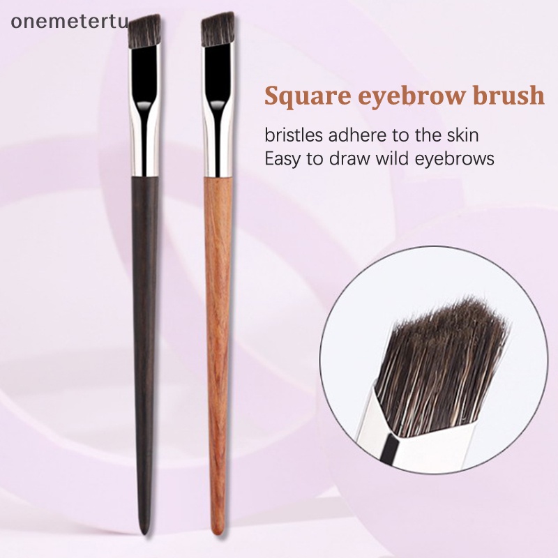 Onemetertu Cọ Trang Điểm Tay Cầm Hình Vuông Tạo Khối Phấn Mắt Che Khuyết Điểm