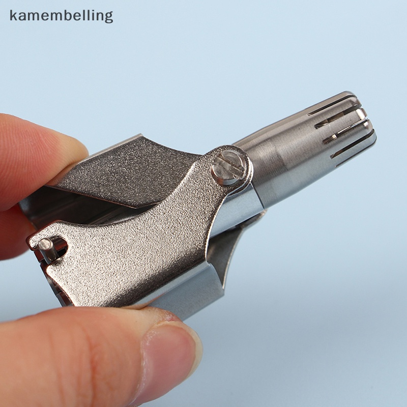 Kamembelling Dụng Cụ Tỉa Lông Mũi / Tai / Mũi Di Động Bằng Thép Không