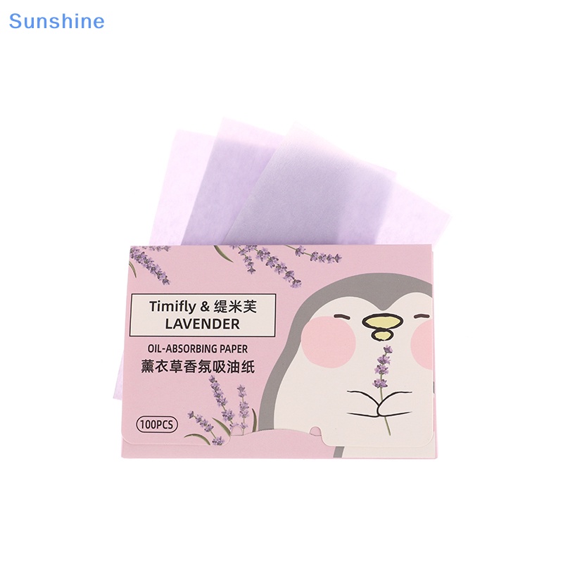 Set 100 Giấy Thấm Dầu Làm Sạch Da Mặt Tiện Dụng