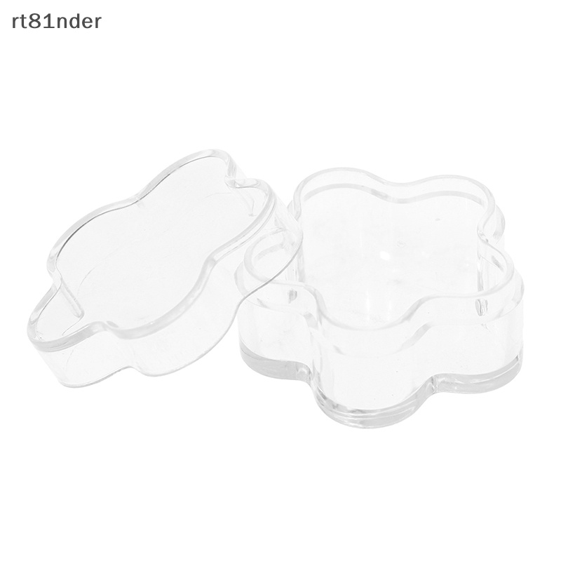 Rt Set 10 Lọ Nhựa Rỗng Trong Suốt Mini Đựng Kem / Mẫu Thử