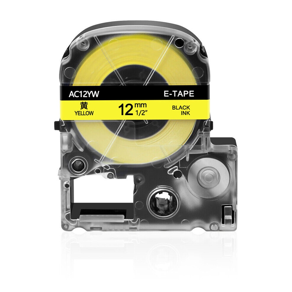 Băng Nhãn Dán Chống Thấm Nước Cho EPSON LK-4TBN LW-300 / 400 King Jim SS12KW SS9KW