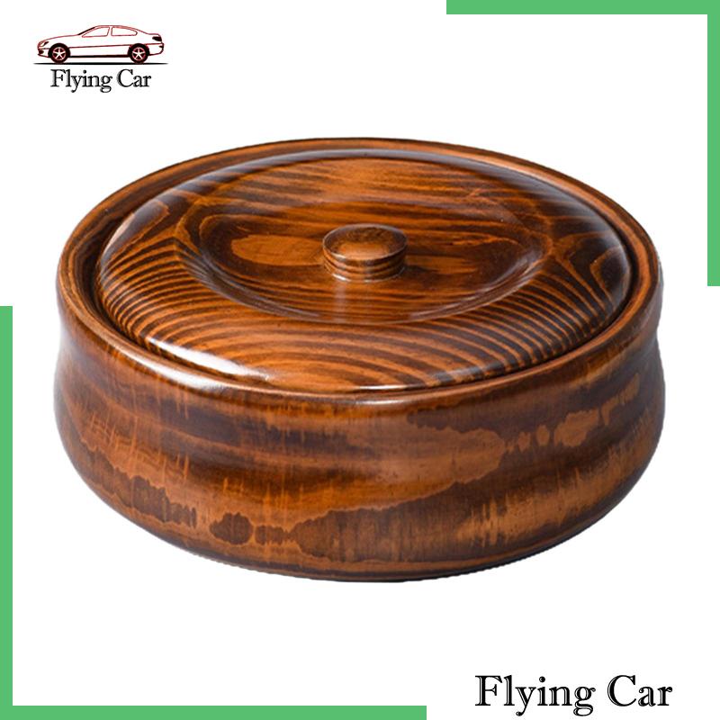 Bộ 2 Tô Gỗ Tròn Đa Năng Có Thể Tái Sử Dụng