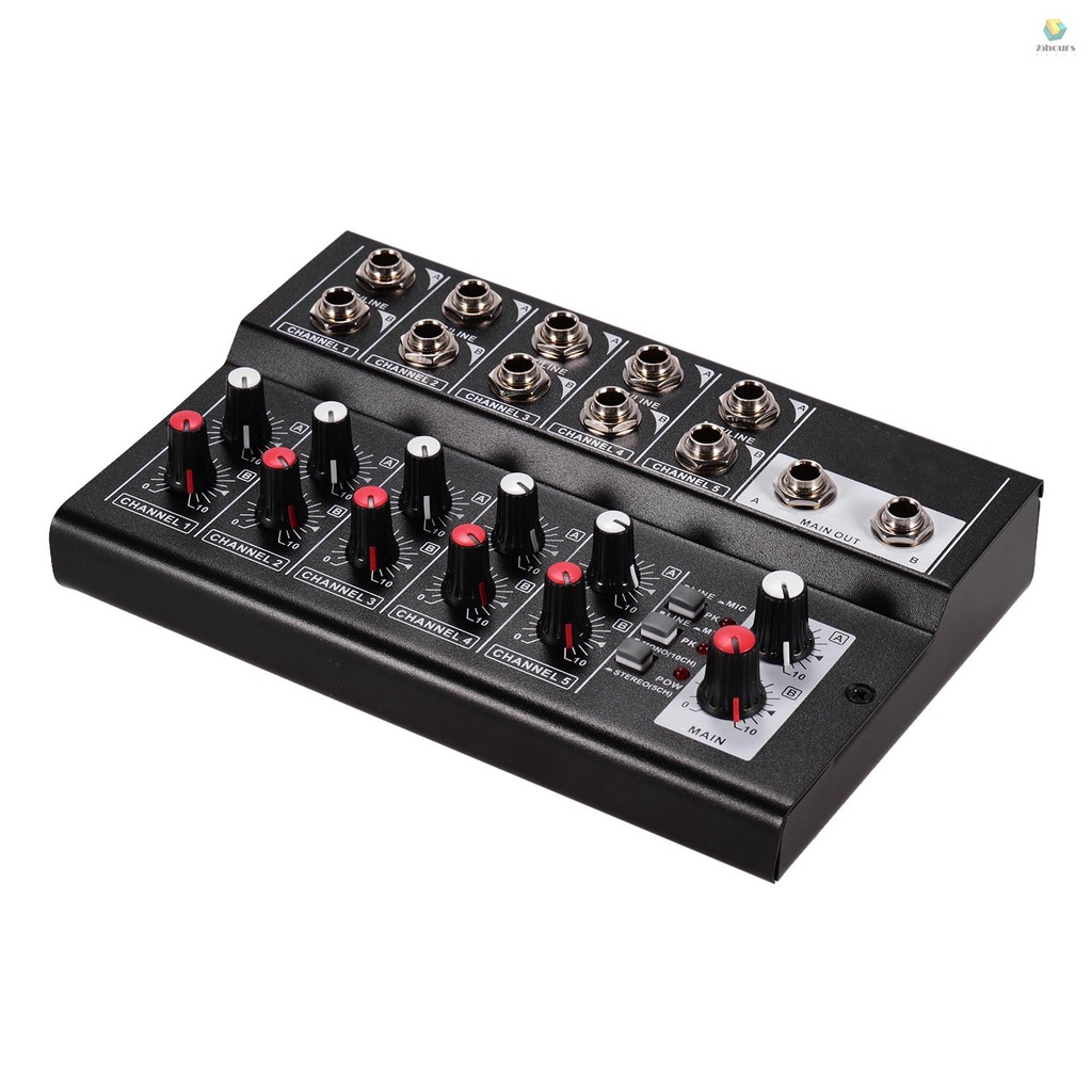 Bộ Trộn Âm Thanh Kỹ Thuật Số 10 Kênh Cho DJ Network Live Karaoke  MIX5210 10 Kênh