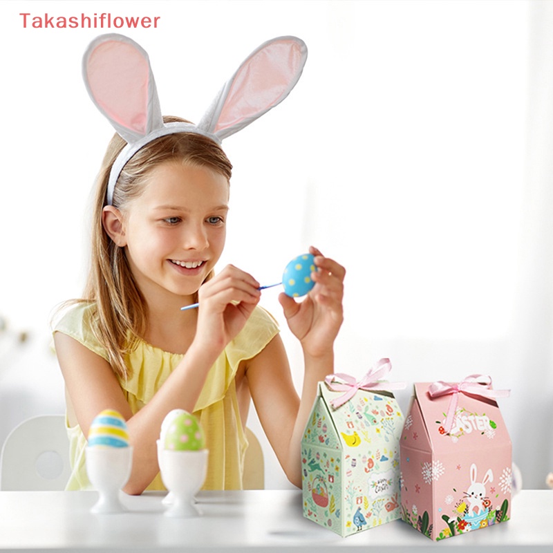 Bộ 12 Hộp Quà Bằng Giấy In Họa Tiết Động Vật Hoạt Hình Kèm Dây Ruy Băng