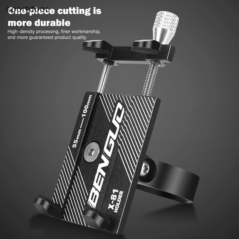 Giá Đỡ Điện Thoại / Xe Đạp Bằng Hợp Kim Nhôm Nhiều Màu Tiện Dụng