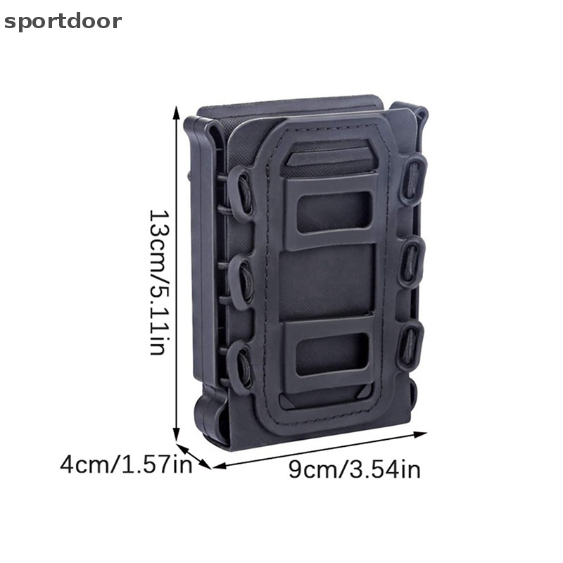 Bộ 3 Túi Đựng Tạp Chí Molle Linh Hoạt Cho Ar15 M4 5.56 / 7.62 Mag