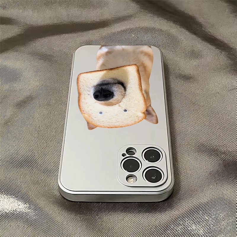 Ốp Điện Thoại TPU Silicon Chống Sốc Mạ Điện Hình Chú Cún Cho IPhone 14 13 12 Pro Max 11 XS XR X 8 7 6S Plus