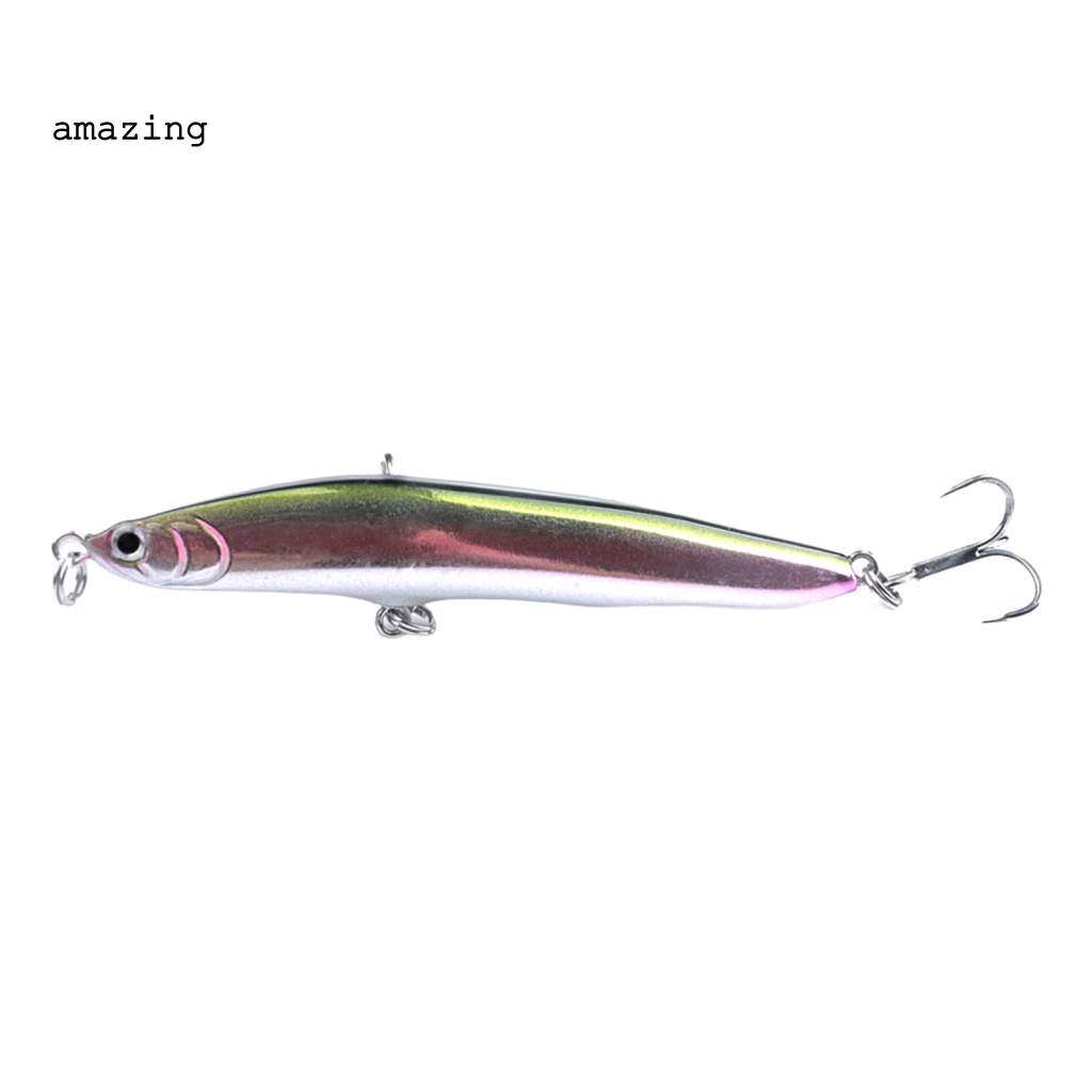 Mồi Câu Cá Giả 3D Màu Sắc Tươi Sáng 19G / 9.5CM