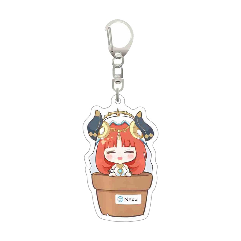 Ygt Móc Chìa Khóa Hình Nhân Vật Game Genshin Va Chạm Cho Nam