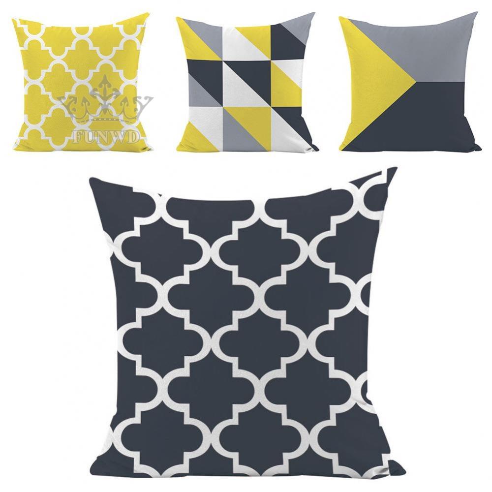 Vỏ Gối Hoạ Tiết Hình Học