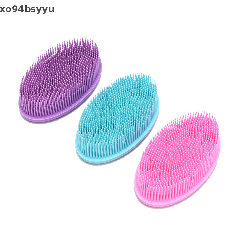 Bàn Chải Tắm Xo94Bsyu Bằng Silicon Mềm Tẩy Tế Bào Chết Cho Da Em Bé