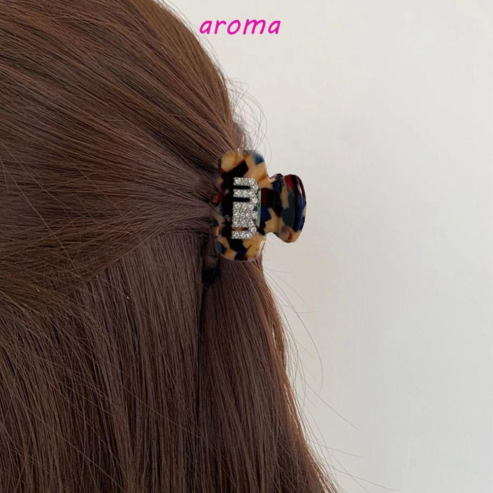 Kẹp Tóc Nhỏ Hình Học Họa Tiết Da Báo Dễ Thương Cho Nữ