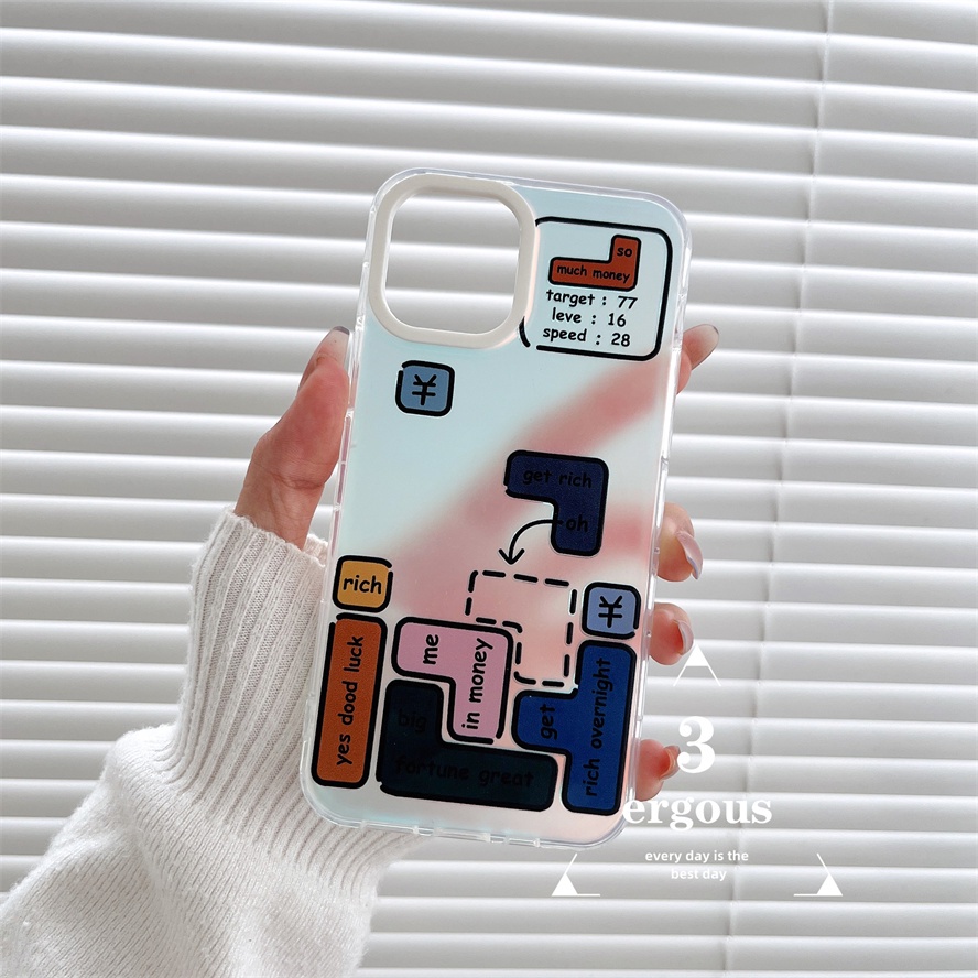 Ốp Điện Thoại Mềm Chống Sốc Màu Gradient Cho IPhone 14 13 12 11 Pro Max SE2020 X XR Xs Max 7 8 Plus