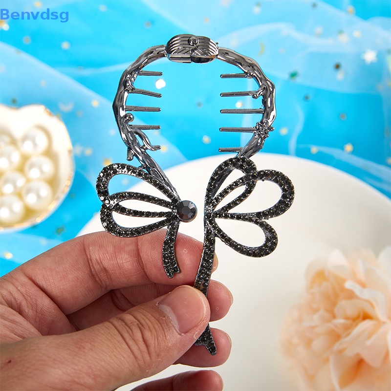 Kẹp Tóc Đuôi Ngựa Đính Đá Ngọc Trai Thời Trang Dành Cho Nữ