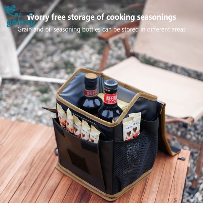 Galaxy Túi Đựng Lọ Gia Vị Chống Thấm Nước Chống Mòn Tiện Dụng