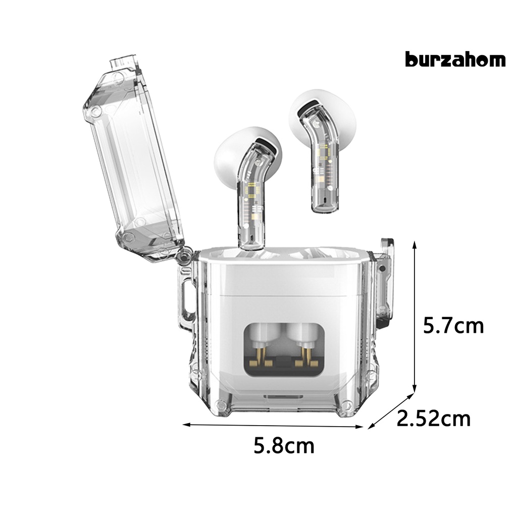 [BU] Tai Nghe Bluetooth Không Dây X3 Trong Suốt Âm Thanh Vòm Kiểu Dáng Thể Thao