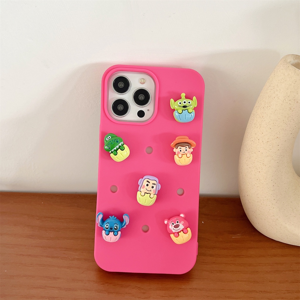 Ốp Điện Thoại Tpu Dẻo Họa Tiết Hoạt Hình Toy Story 3D Dễ Thương Cho iPhone 14 13 12 11 Pro Max