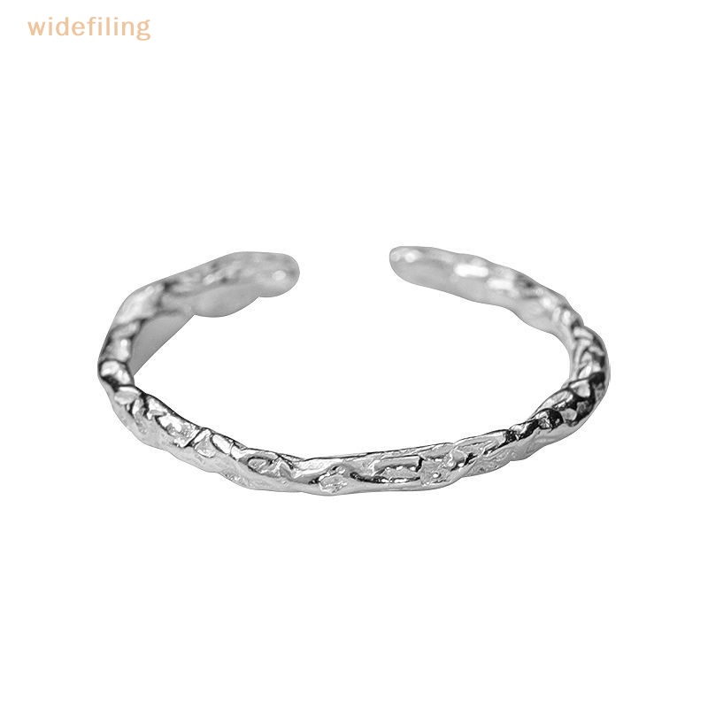 Nhẫn Hở Bản Rộng Thời Trang Cá Tính Đơn Giản Có Thể Điều Chỉnh Cho Nữ