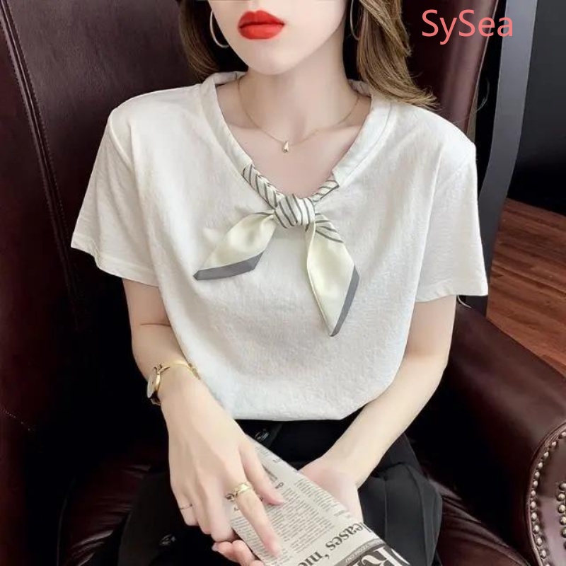 Áo Sơ Mi Ngắn Tay Dáng Rộng Thời Trang Mùa Hè Hàn Quốc Dành Cho Nữ