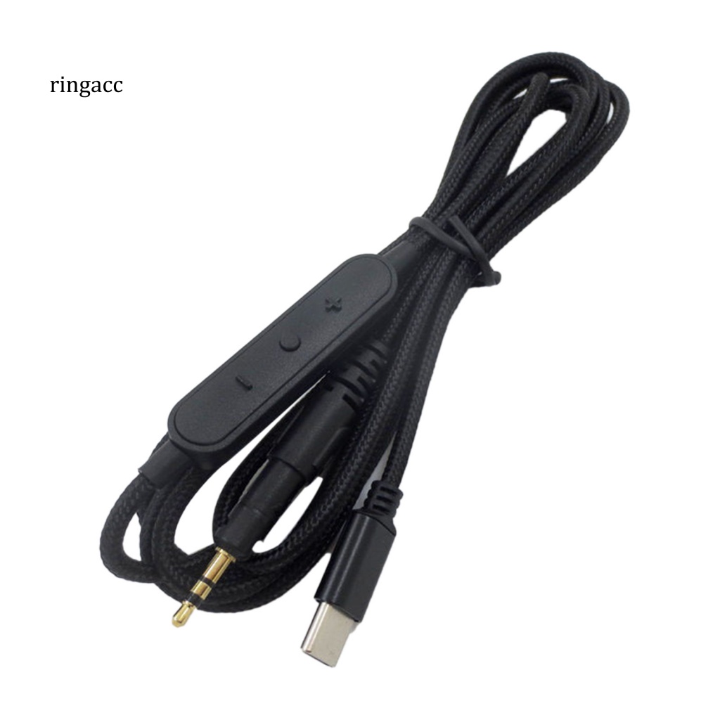 Dây Cáp Âm Thanh AUX Type-C 2.5mm Thay Thế Cho ATH-M40X / M50X / M60X / M70X