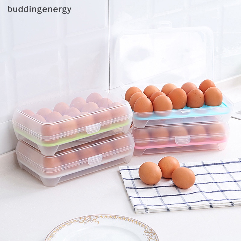 Giá Đỡ Trứng 15 Ngăn Bằng Nhựa Tiện Dụng Cho Nhà Bếp