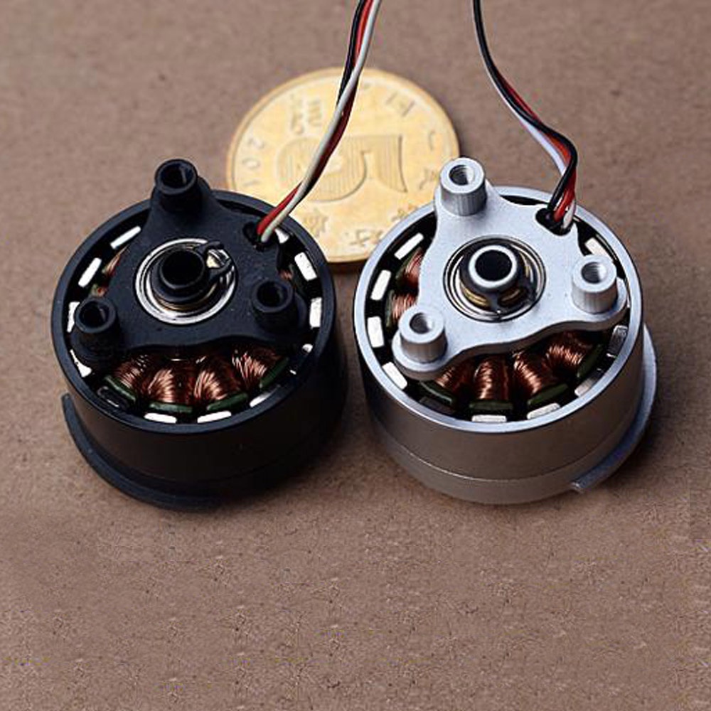Động Cơ Không Chổi Than DC 12V Micro 1806 23MM NdFeB 370KV Cho Máy Ảnh Cầm Tay